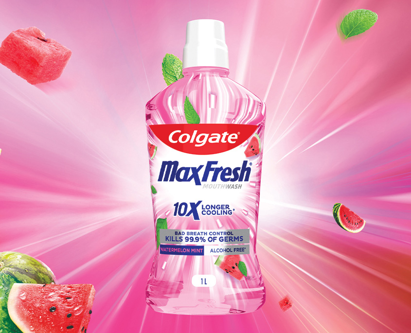 Colgate MaxFresh Watermelon Mint Mouthwash