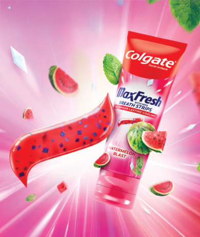 Colgate MaxFresh Watermelon Blast Toothpaste