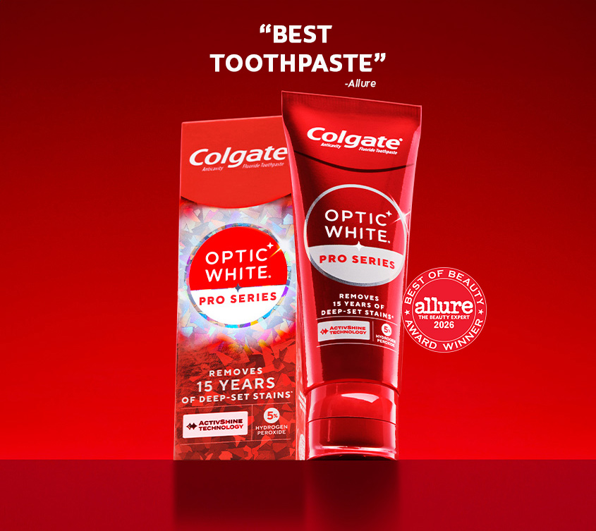colgate optic white pro series
